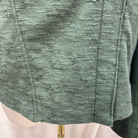 Vince Green Moto Jacket Womens XS Lightweight Full Zip Pockets Textured‎ - Picture 12 of 16